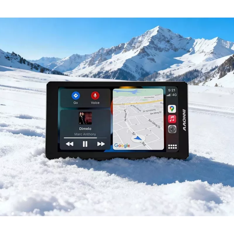INNOVV N2 BMW Motocyklowy Dwukanałowy Wideorejestrator z Apple CarPlay, 1080p Przód i Tył, GPS, Wi-Fi, IP67
