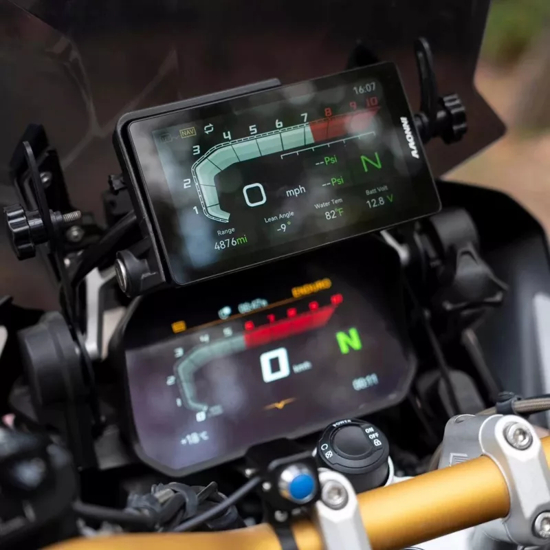 INNOVV N2 BMW Motocyklowy Dwukanałowy Wideorejestrator z Apple CarPlay, 1080p Przód i Tył, GPS, Wi-Fi, IP67