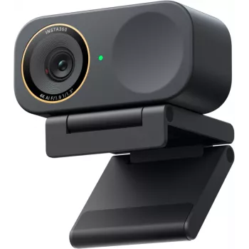Kamera internetowa Insta360 Link2C Pro 4K UHD AI z 3-osiowym gimbalem, autofokusem z detekcją fazy, dwoma mikrofonami z redukcją szumów, biała LINK2CPRO02