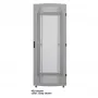 Intellinet Premium Line 36U Serwerowa Szafa – 19-calowa Rack, 800x1000mm, Czarna, Nośność 2000kg, Flatpack