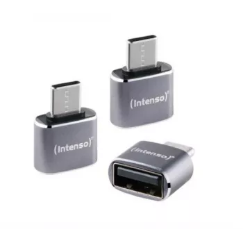 Intenso A480C USB-A na USB-C Adapter, USB 3.0, Czarny