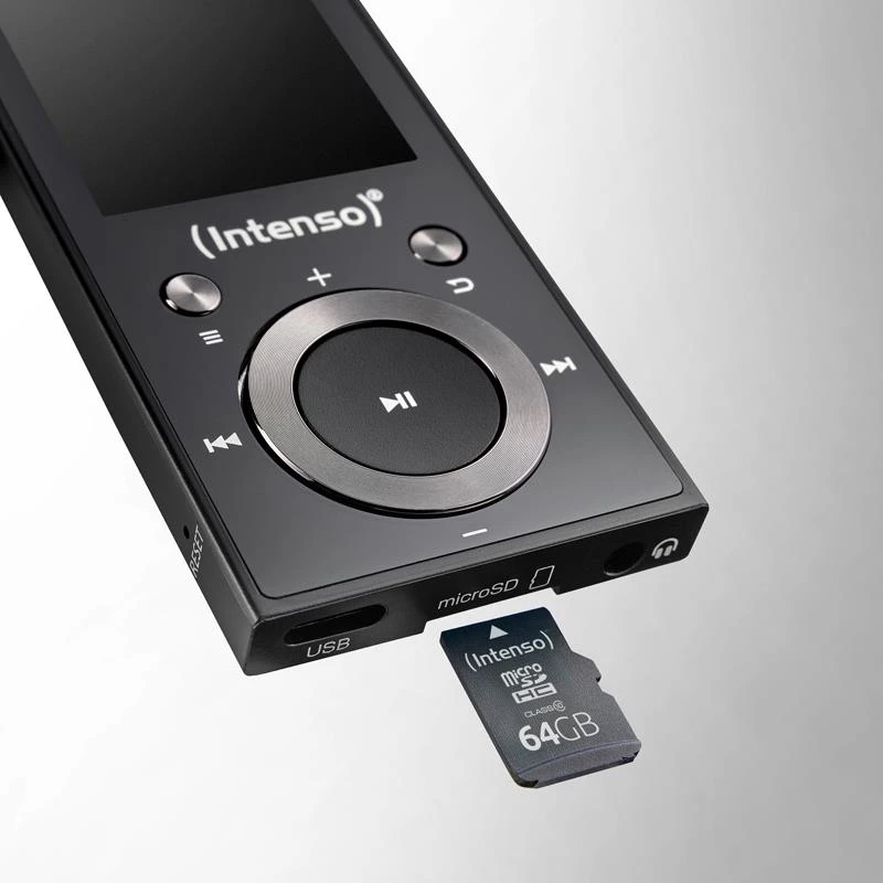 Odtwarzacz MP3 Intenso 64GB Czarny