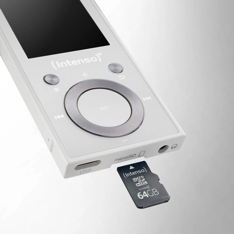 Odtwarzacz MP3 Intenso 64GB Biały