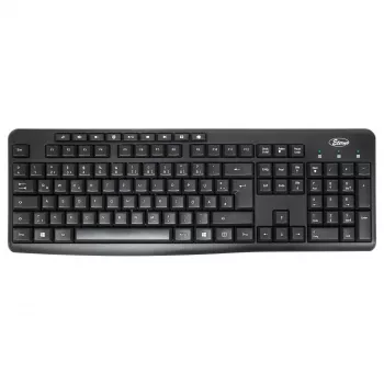 Inter-Tech AC KB-208 Bezprzewodowy zestaw klawiatury i myszy, czarny (88884137)