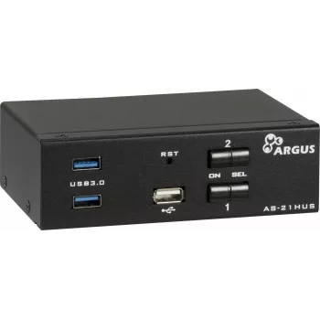 Inter-Tech IPC KVM Switch AC-21HUS HDMI, 4K@60Hz