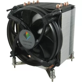 Inter-Tech K-17 Active Low Profile CPU Cooler, 92mm PWM, Intel LGA 1150/1151/1155/1156/1200, 45mm Height