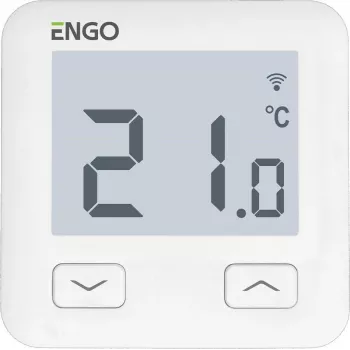 Internetowy regulator temperatury, Wi-Fi, 230V, Biały