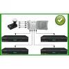 INVERTO QUATTRO BLACK ULTRA Quattro LNB – 4 Wyjścia, Współczynnik Szumów 0,2 dB, Złącza F