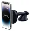 iOttie Velox Pro Active Magnetyczny Bezprzewodowy Uchwyt Samochodowy do Ładowania dla iPhone MagSafe, Czarny ze Złotymi Akcentami
