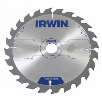 Tarcza do piły tarczowej IRWIN Construction Series 250mm x 30mm otwór, 60 zębów TCT, ATB, do drewna