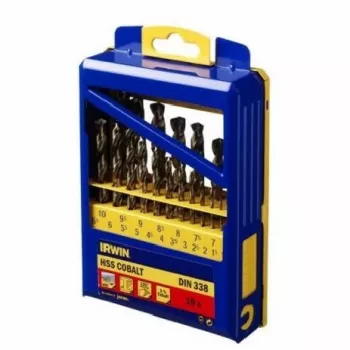 IRWIN METAL DRILL BIT HSS CO SET 19szt