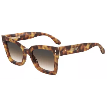 Okulary przeciwsłoneczne damskie Isabel Marant IM0103SC9B52P Polaryzacyjne Havana 52mm