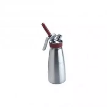 iSi Gourmet Whip Plus 0,5 L stalowy syfon do śmietany z 3 dyszami (1703)