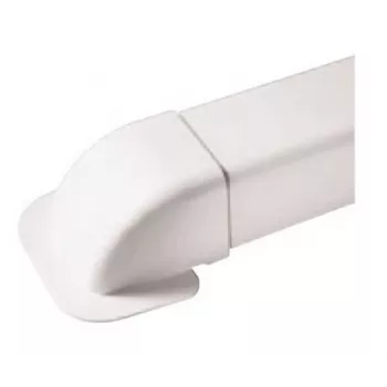 IVENSIS IPWE80 Biała płyta ścienna – osłona puszki podtynkowej, ABS, 80x80x10mm