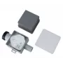 IVENSIS ISN32 Ukryty Syfon Skroplin 100x100 - Biały ABS, Odpływ 32mm, Uszczelnienie Zapachowe