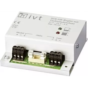 IVT Kontroler ładowania solarnego 12/24 V, 8 A, PWM