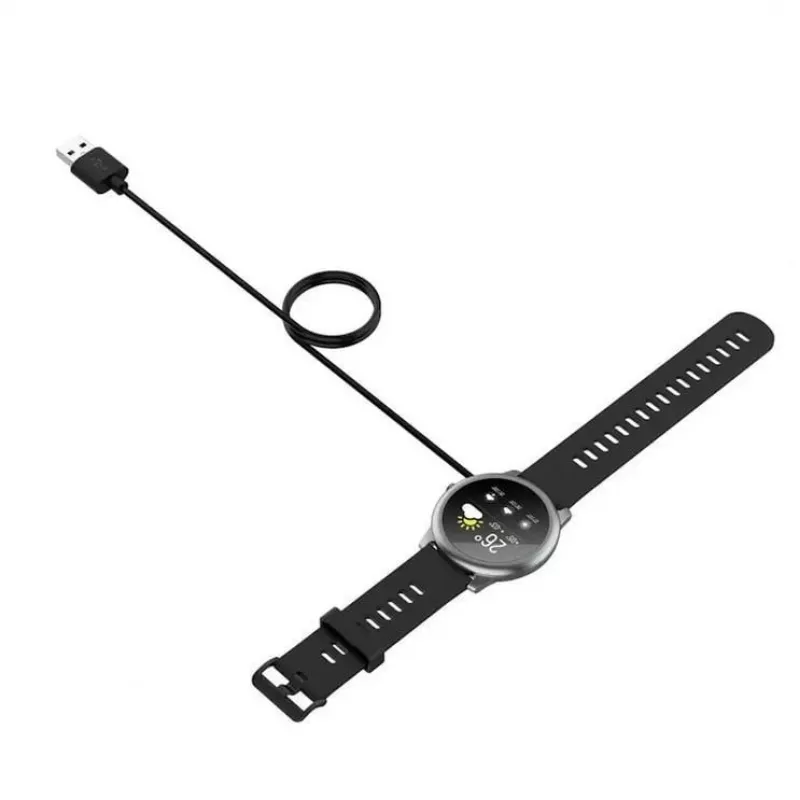iWear CH2 Uniwersalny kabel USB 1m do smartwatcha, ładowarka magnetyczna 2-pin 4mm
