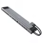 j5create JCD552 M.2 NVMe USB-C 3.2 Gen 2x2 Docking Station z 100W PD, HDMI i DisplayPort