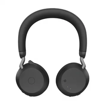 Jabra Evolve2 75 Bezprzewodowa słuchawka Bluetooth z aktywną redukcją szumów, certyfikowana dla Microsoft Teams, czarna