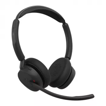 Zestaw słuchawkowy Jabra Evolve3 45 stereo z adapterem Link 390a USB-A