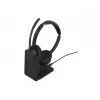 Zestaw słuchawkowy Jabra Evolve3 45 Stereo z adapterem Link 390c USB-A dla Microsoft Teams, czarny