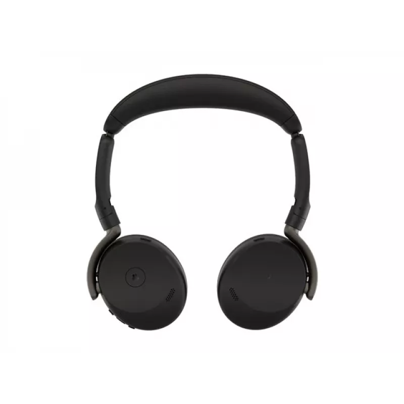 Zestaw słuchawkowy Jabra Evolve3 65 Flex z adapterem USB Link 390a, certyfikat Microsoft Teams, bezprzewodowy Bluetooth, hybrydowa ANC, czarny