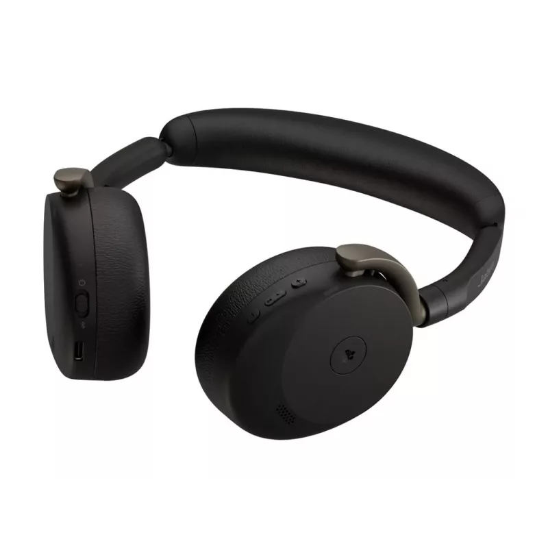 Jabra Evolve3 65 Flex Link 390c MS słuchawki z bezprzewodową podkładką ładującą