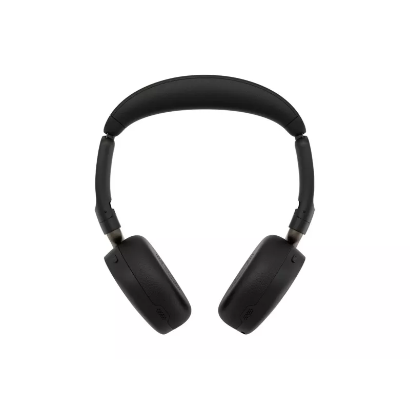 Jabra Evolve3 65 Flex Bezprzewodowy zestaw słuchawkowy Bluetooth z hybrydową ANC, klucz USB-C Jabra Link 390c, certyfikowany UC, czarny