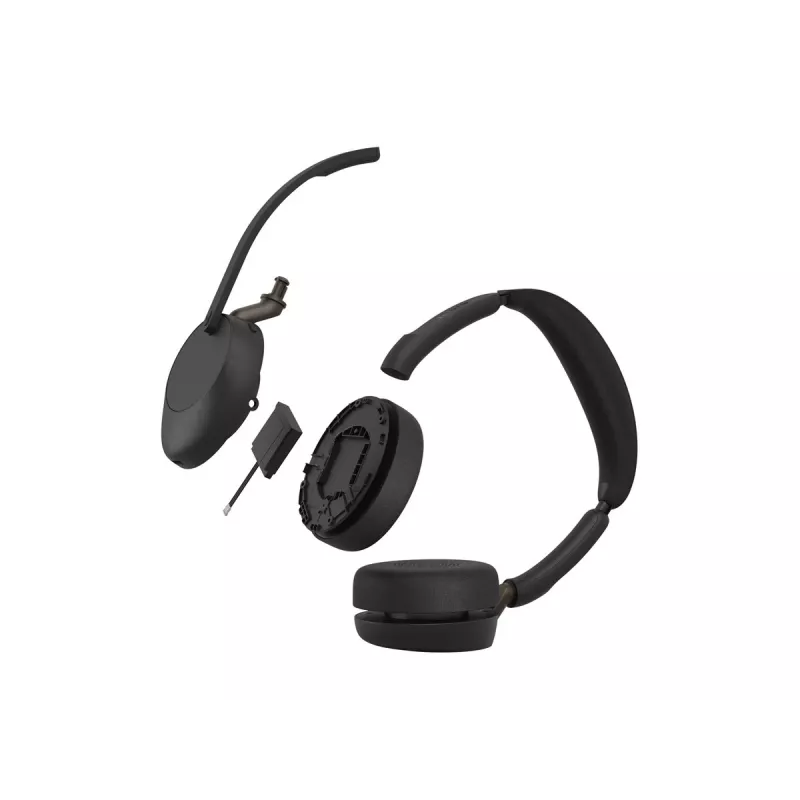 Jabra Evolve3 65 Stereofoniczny zestaw słuchawkowy z Link 390a UC Stand