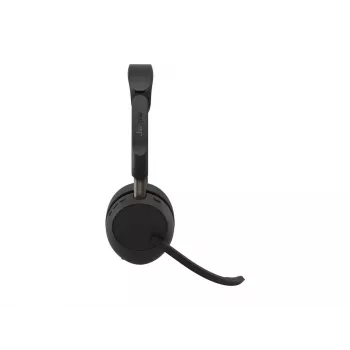 Jabra Evolve3 65 Stereo Link 390c UC Bezprzewodowy zestaw słuchawkowy Bluetooth z adapterem USB-A i Busylight - Czarny