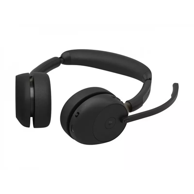 Jabra Evolve3 65 Stereo bezprzewodowy zestaw słuchawkowy z Link 390c i podstawką ładującą – certyfikat Microsoft Teams