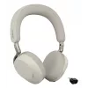 Jabra Evolve3 75 UC Bezprzewodowy zestaw słuchawkowy nauszny Bluetooth z redukcją szumów i adapterem Link 390c (ciepły szary)