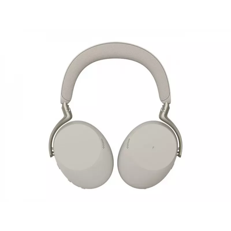 Jabra Evolve3 85 UC Bezprzewodowy zestaw słuchawkowy nauszny z aktywną redukcją szumów i adapterem Link 390C, kolor ciepły szary