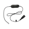 Kabel Jabra Smart Cord QD do RJ9 do zestawu słuchawkowego dla telefonu Cisco IP Phone 78XX, czarny, spiralny, 0,4 m do 2 m