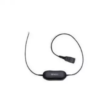 Kabel Jabra Smart Cord QD do RJ9 do zestawu słuchawkowego dla telefonu Cisco IP Phone 78XX, czarny, spiralny, 0,4 m do 2 m