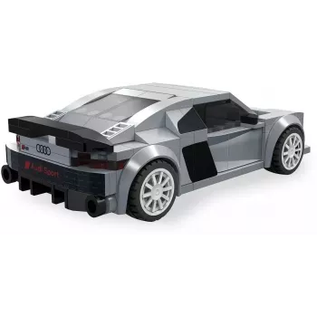 Zestaw klocków konstrukcyjnych Jamara CaDA Audi R8 Coupé w skali 1:24 - 272 elementy, szary, wiek 8+