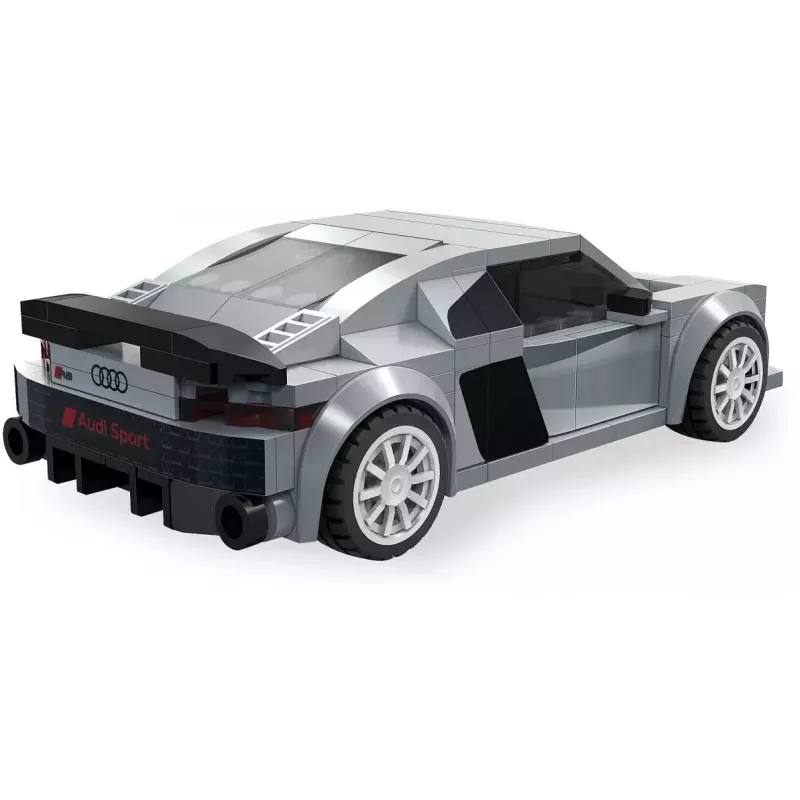 Zestaw klocków konstrukcyjnych Jamara CaDA Audi R8 Coupé w skali 1:24 - 272 elementy, szary, wiek 8+