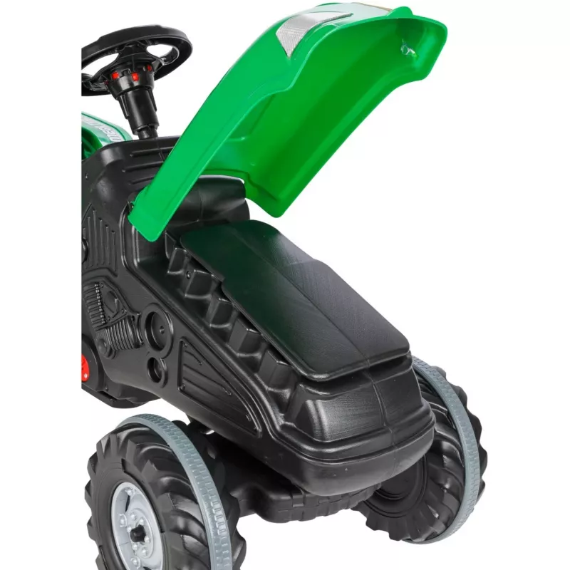 Jamara Traktor jeździk Big Wheel 12V Zielony 3+