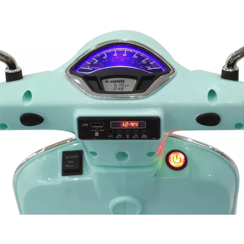 Jamara Ride-on Vespa GTS 125 Mint Green Li-Power 12.6