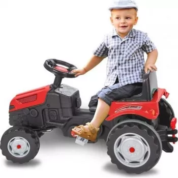 Jamara Strong Bull Pedal Tractor Red 3+