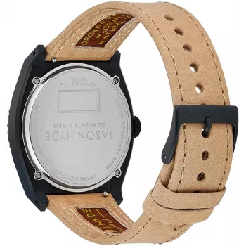JASON HYDE JH10014 Zegarek unisex 40mm Earth Collection Niebieska tarcza Niebieski pasek