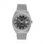 JASON HYDE MAN JH30004 Analogowy zegarek kwarcowy 40mm Niebieska tarcza Niebieski pasek materiałowy