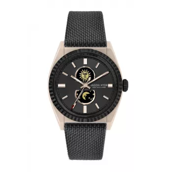 Zegarek JASON HYDE MAN JH41006 (40mm) Kwarcowy - Niebieska tarcza, niebieski pasek z recyklingu PET