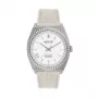 Zegarek damski JASON HYDE JH20014 36mm Kwarcowy Stal nierdzewna Srebrna tarcza Brązowa skóra