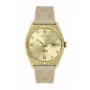 Zegarek damski JASON HYDE JH20021 (36mm) - różowe złoto i brązowa skóra