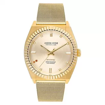 Zegarek damski JASON HYDE JH20022 36mm Różowe Złoto Stal Nierdzewna Siatka