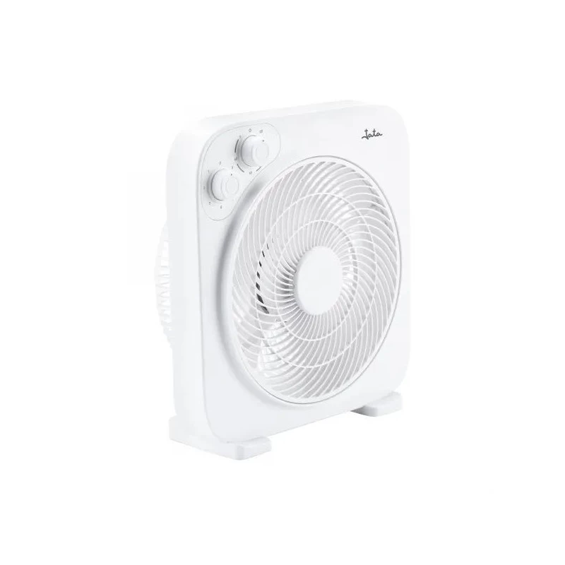 JATA JVVS3116 Wentylator podłogowy na podstawie, 45W, 40cm, 3 prędkości, oscylacyjny, biały