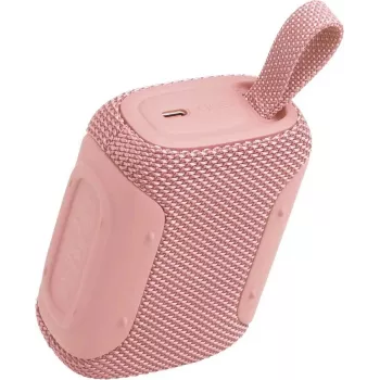 JBL Go 5 Przenośny głośnik Bluetooth Różowy EU (IP67, Bluetooth 5.3, 4.2W, USB-C)