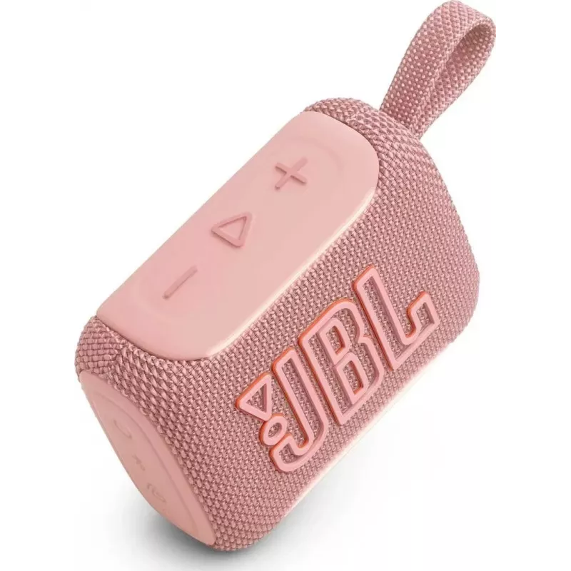 JBL Go 5 Przenośny głośnik Bluetooth Różowy EU (IP67, Bluetooth 5.3, 4.2W, USB-C)