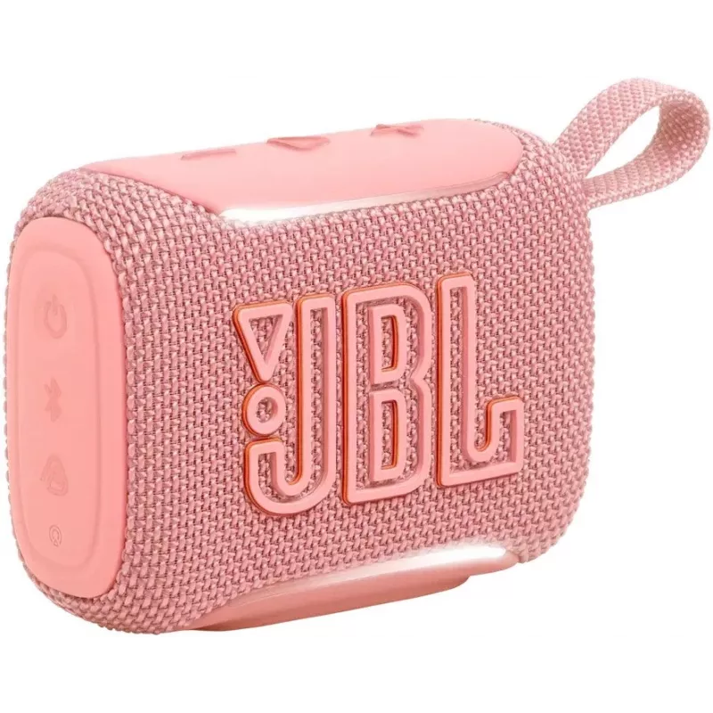 JBL Go 5 Przenośny głośnik Bluetooth Różowy EU (IP67, Bluetooth 5.3, 4.2W, USB-C)
